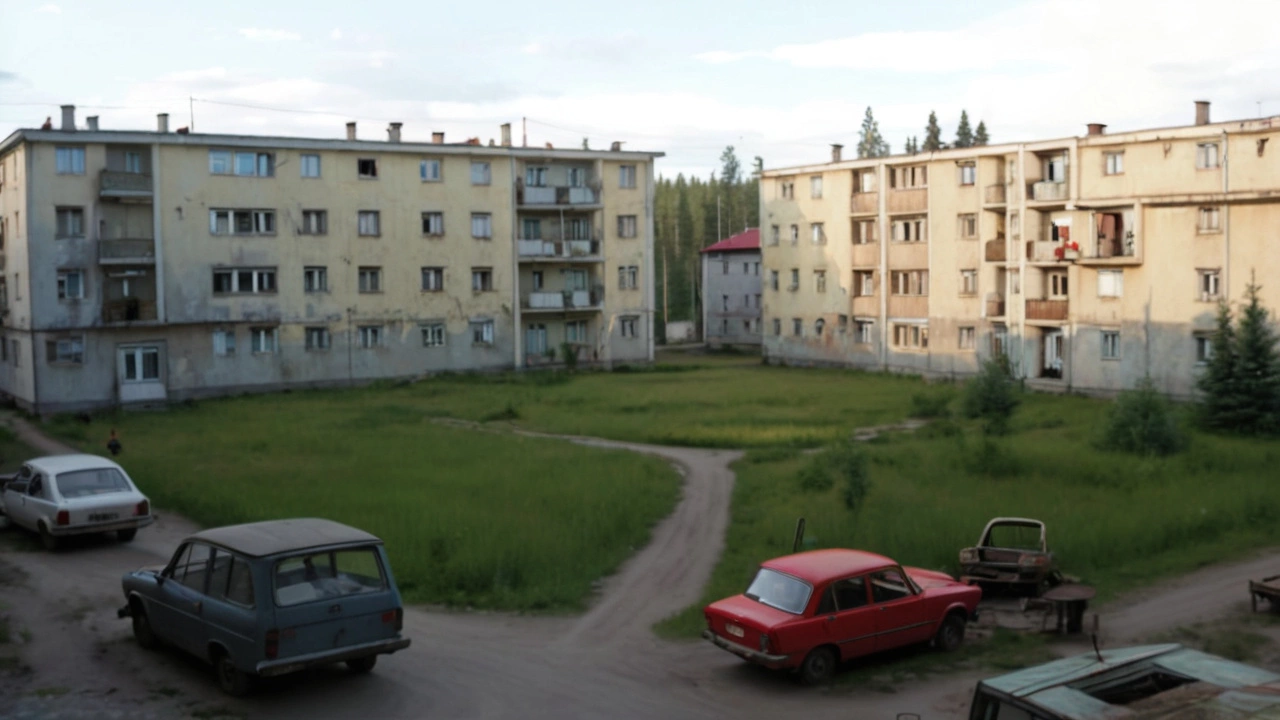 Жители Карелии страдают от жары без воды и электричества